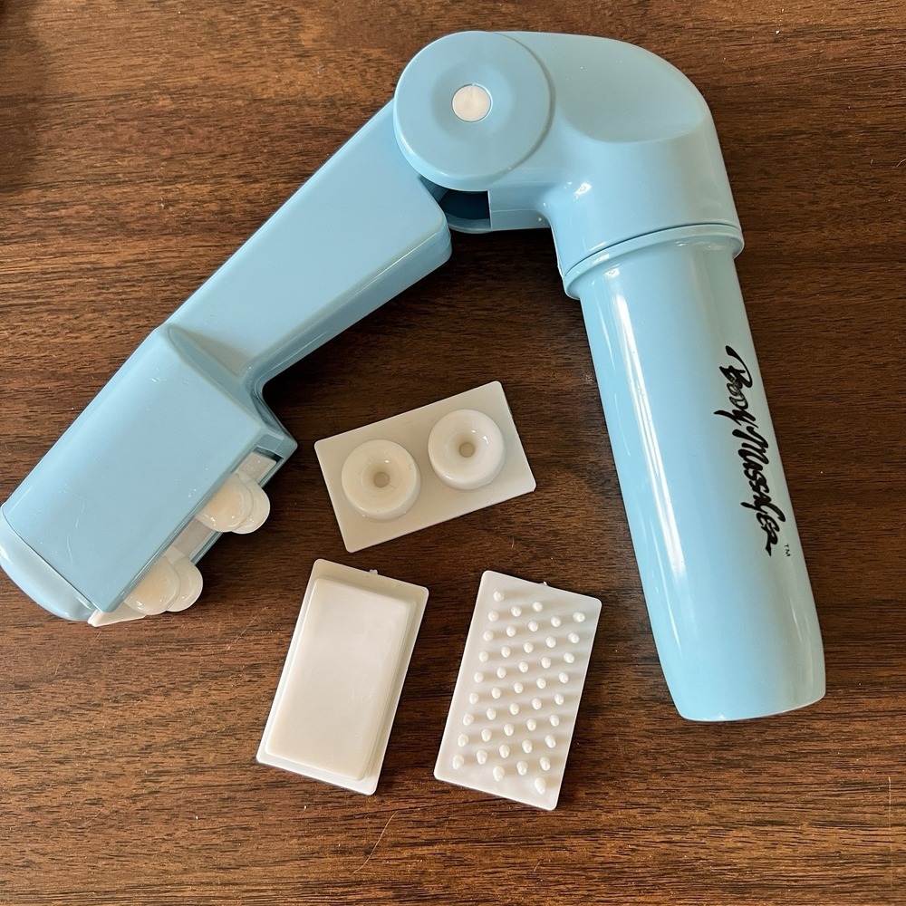 HoMedics RF-425 Ultimate Body Massager Vintage Handheld Blue With Box Bag